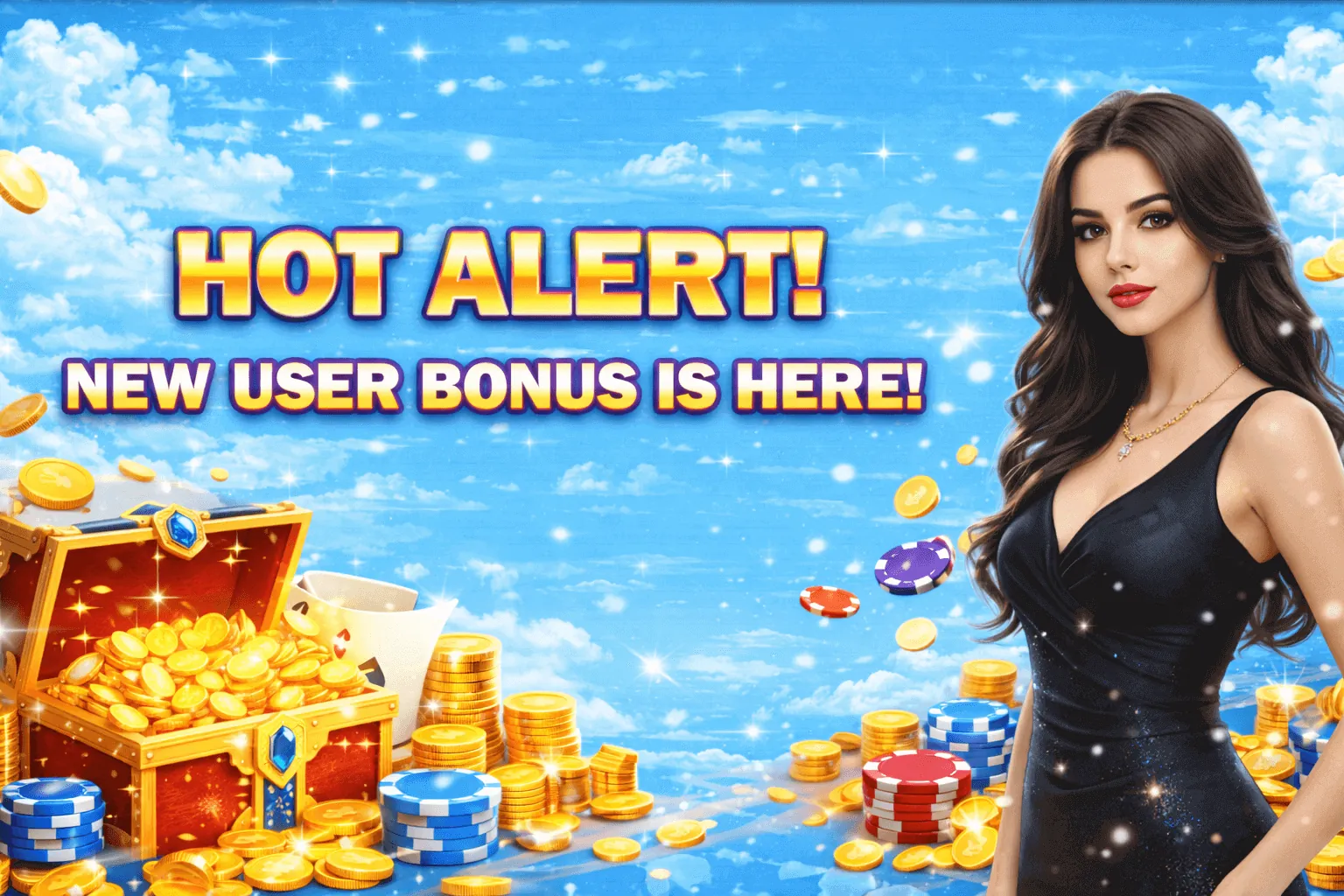 A vibrant display of various casino games like slots, poker tables, and sports betting interfaces, representing the diverse offerings at 55bmw